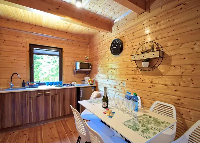 Letniskowe Bursztynek Z Basenem Dąbki